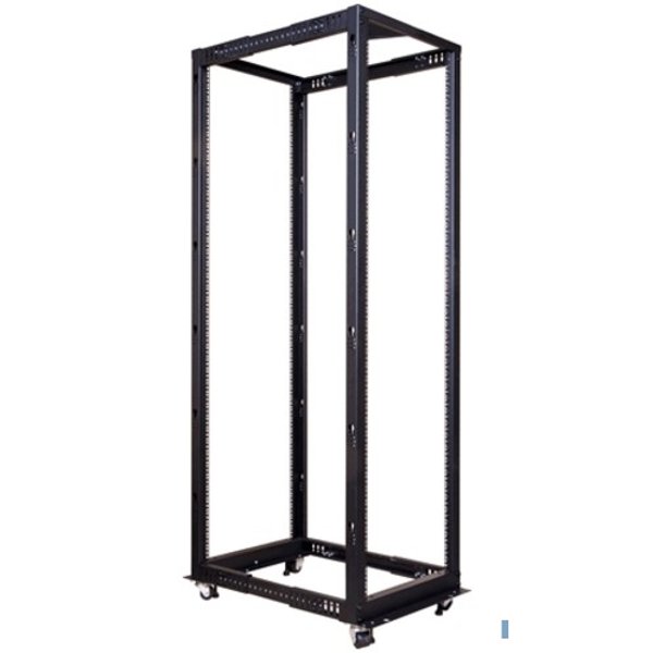 Стойка двухрамная Lanmaster TWT-RACK2-42U-ADJ 42U 480ммX560мм 1000кг черный