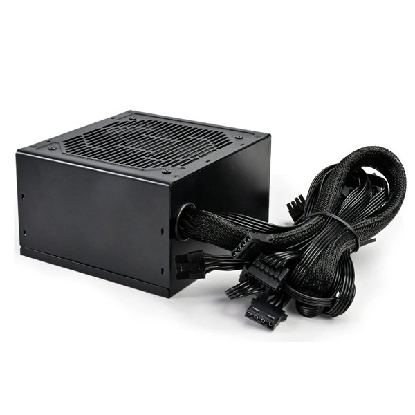 Блок питания ПК/ PCCOOLER, 750W 80+ White (ATX, ATX 2.4, Non-modular, 1x24(20+4)pin 550mm, 1xCPU*2 8(4+4)pin 610+150mm, 3xPCIe 8(6+2)pin 510mm, 2xSATA*3+MOLEX4pin*1 450+150+150+150mm , Active, 120x120