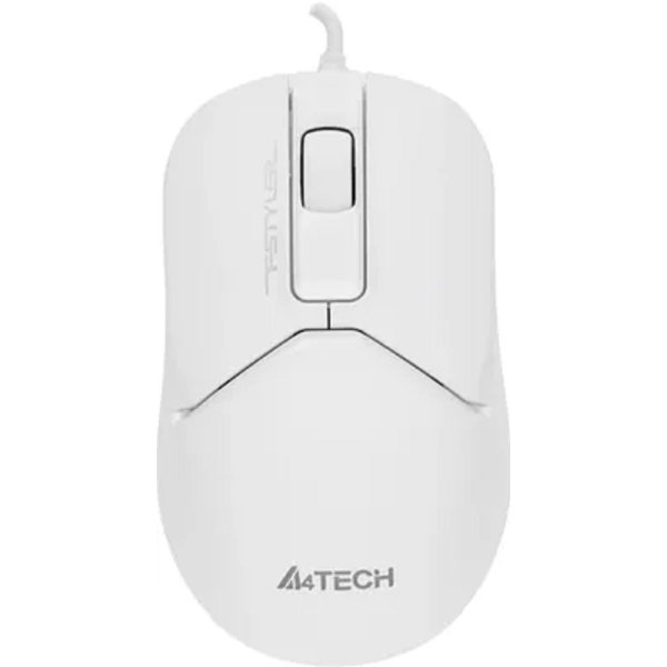 Мышь A4Tech Fstyler FM12S белый оптическая (1200dpi) silent USB (3but)