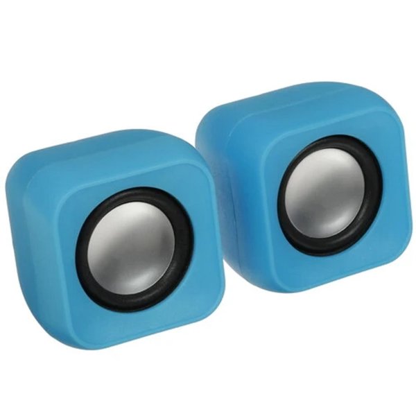 RITMIX SP-3010 blue {RMS: 5 Вт (2 х 2,5 Вт), Диаметр динамиков: 2’’,  Частотный диапазон: 100 -20 кГЦ, Отношение сигнал/шум: ?80 дБ}