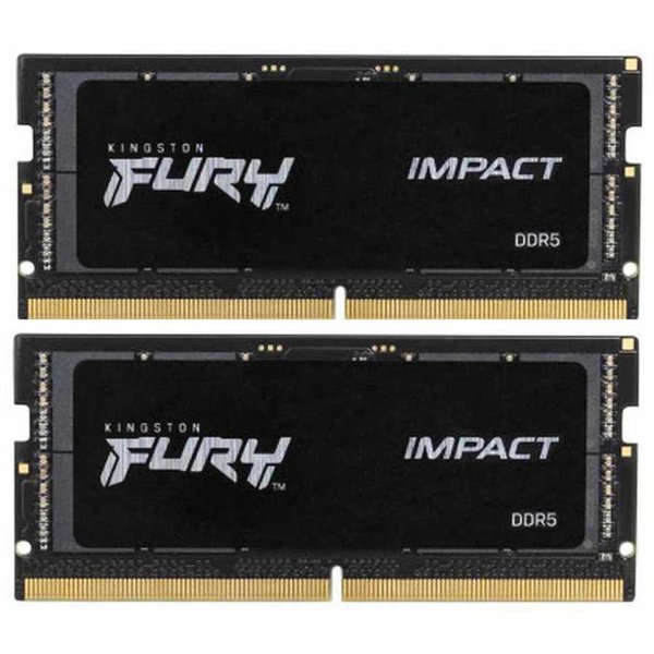 Kingston DDR5 SODIMM 64GB 4800MT/s  CL38  (Kit of 2) FURY Impact KF548S38IBK2-64