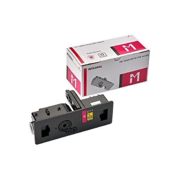Тонер-картридж Integral TK-5240M с чипом для KyoceraEcosys M5526cdn, M5526cdw, P5026cdn, P5026cdw пурпурный используется как TK 5240M (Европейская версия) (с чипом). Ресурс 3,000 страниц. В коробке шт