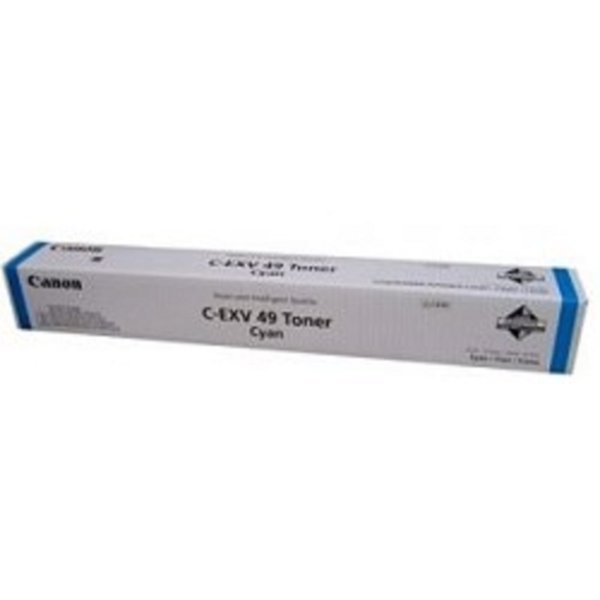 Canon C-EXV49C 8525B002 Тонер-картридж для серии iR-ADV C33xx, 3520I Голубой. 19000 страниц