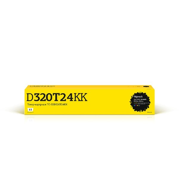 T2  TC-SDD320T24KK Тонер-картридж для Sindoh D330e/D332e (24000 стр.) черный, с чипом