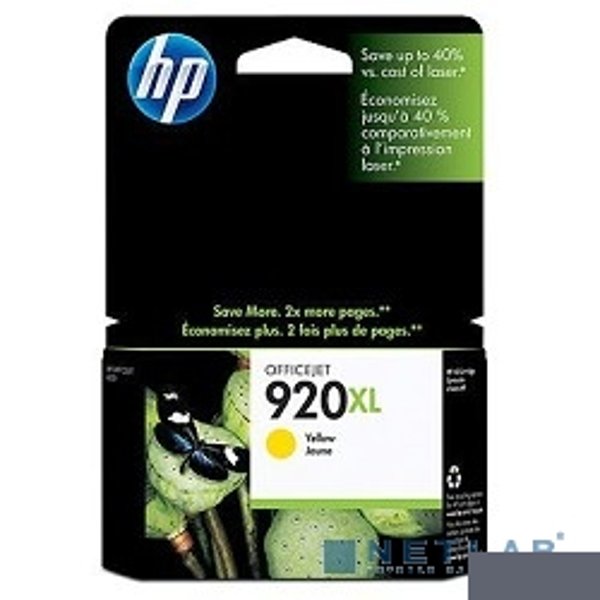 HP CD974AE Картридж №920XL, Yellow {Officejet 6000/6500, Yellow}