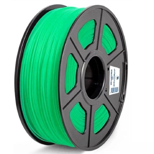 Филамент NVPRINT PLA Green для 3D печати диаметр 1.75мм  длина 330 метров  масса 1 кг