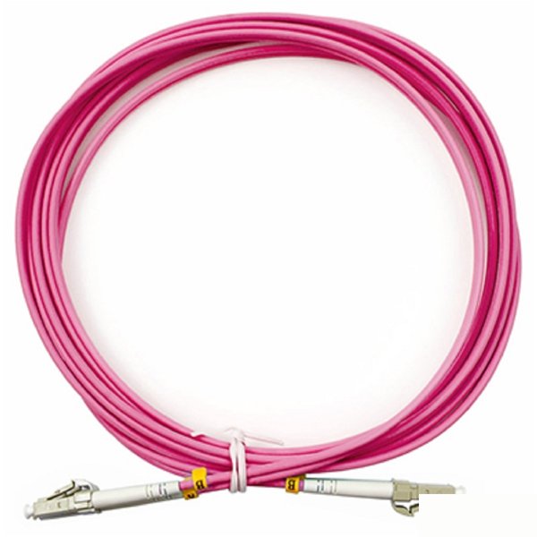 Cabeus FOP-50-OM4-LC-LC-3m Шнур оптический duplex LC-LC 50/125 mm OM4 3м LSZH