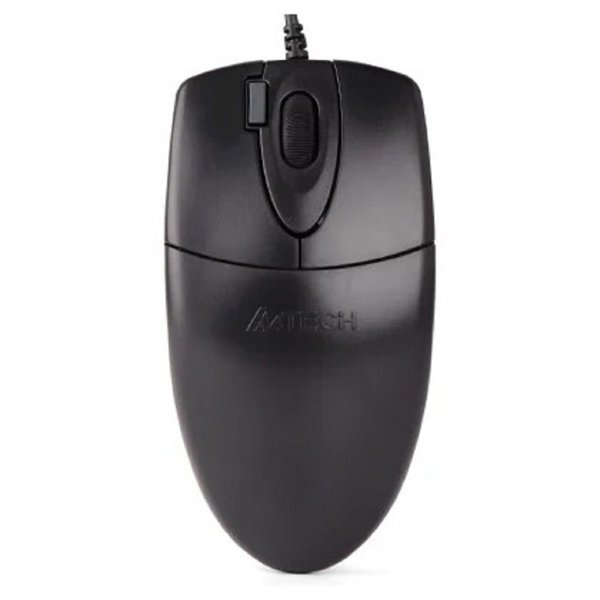 A-4Tech Мышь OP-620D черный оптическая (1000dpi) USB (4but) [85694]