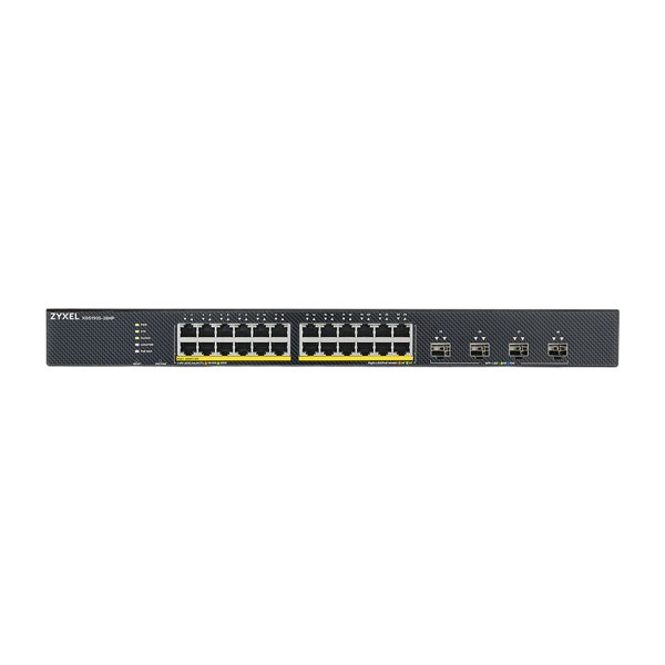 Коммутатор/ XGS1935-28, 28 Port Smart Managed Switch, 24x Gigabit Copper and 4x 10G SFP+, hybrid mode, standalone or NebulaFlex Cloud