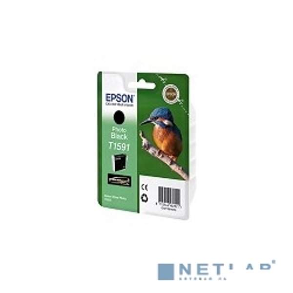 EPSON C13T15914010 EPSON T1591 для Stylus Photo R2000 (photo black) (cons ink)