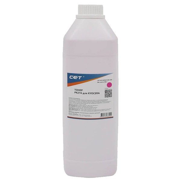 Тонер PK216 для KYOCERA TASKalfa 3253ci (Japan) Magenta, 500г/бут, (унив.), OSP0216M-500