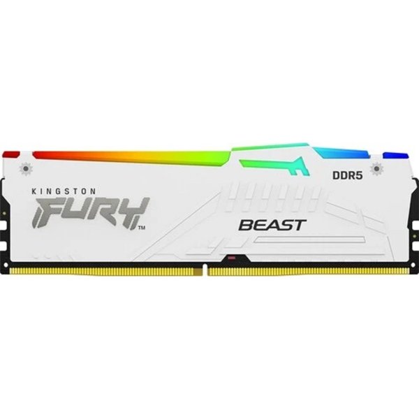 Kingston DDR5 DIMM 32GB 5200MHz KF552C40BWA-32 Fury Beast RGB RTL Gaming PC5-41600 CL40 288-pin 1.25В single rank с радиатором Ret