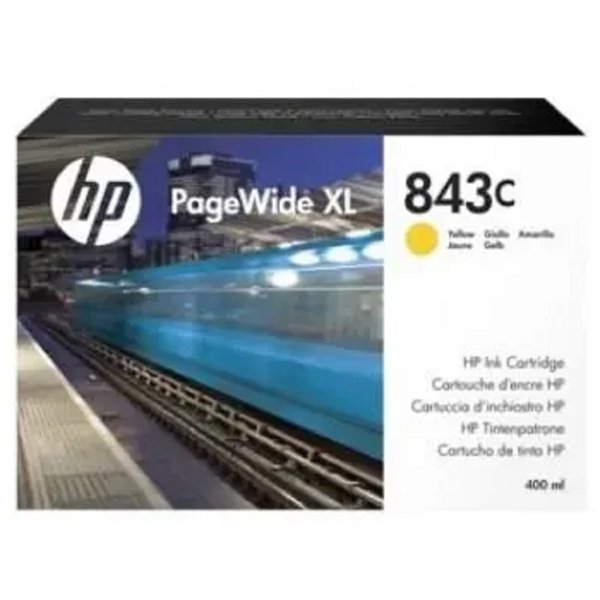 Картридж/ HP 843C 400-ml Yellow Ink Cartridge