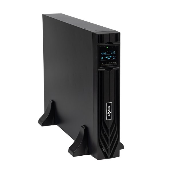 ИБП Бастион SKAT-UPS 3000-RACK-ON P3 {Online, синус, 3000ВА/3000 Вт, стойка/на пол, 2хЕВРО + 1xC19, встр. SNMP/USB/RS-232/EPO, БЕЗ АКБ (6 шт 26-200Ач) или SKAT ВС 72/9 RACK, МПТ} (8774)