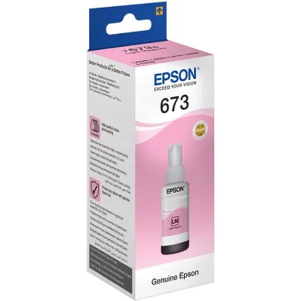 EPSON C13T67364A/C13T673698 Чернила для L800/1800 (light magenta) 70 мл