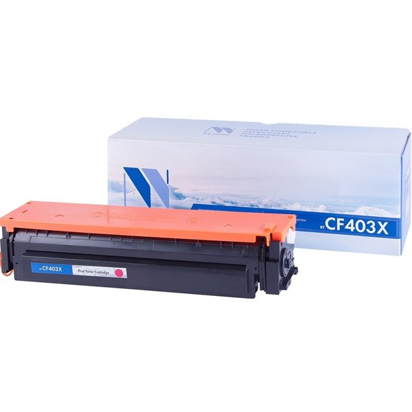 NV Print CF403XM Картридж для HP Laser Jet Pro M252dw/M252n/M274n/M277dw/M277n (2300k) Magenta