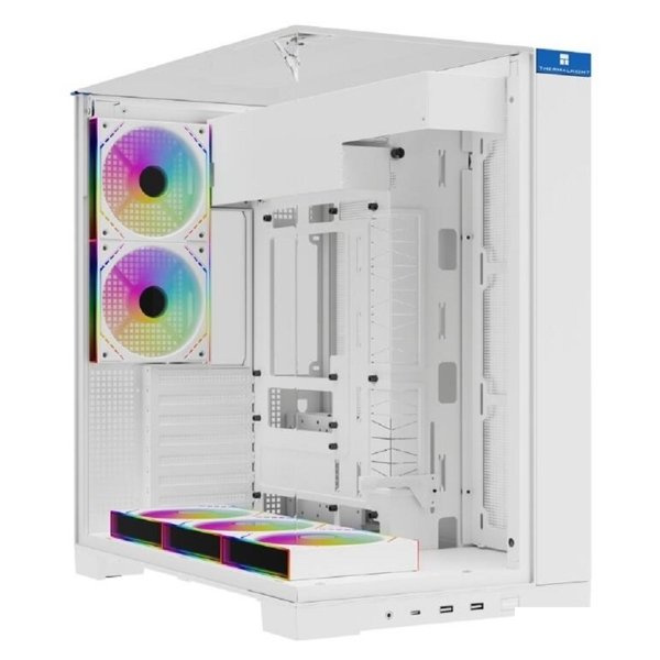 Thermalright Корпус TR-A70 White FAN5-M / TG / 5 x120mm ARGB PWM Fans / USB TYPE-C / ATX / TRA70F5MW
