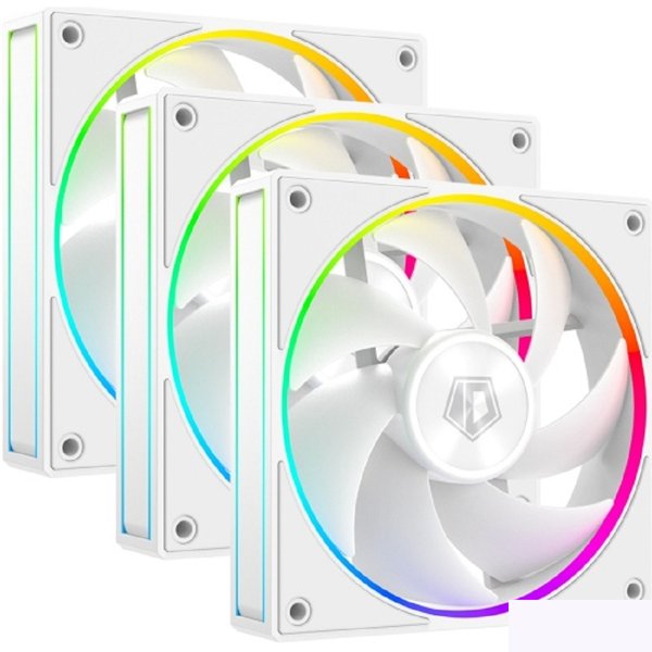 Case Fan ID-Cooling AF-127-ARGB-W Trio, 120мм, Ret