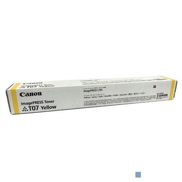 Canon T07 3644C001 || Ресурс: 63700 страниц, цвет: желтый, тип: лазерный, совместим с: Canon imagePress C165, 3644C001