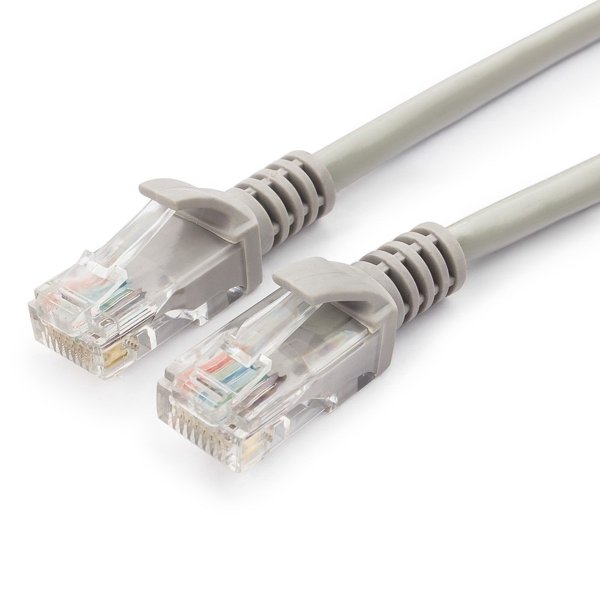 Cablexpert Патч-корд медный UTP PP10-1.5M кат.5, 1.5м, литой, многожильный (серый)