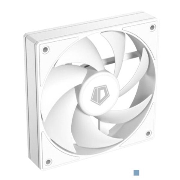 Cooler ID-Cooling AF-125-W  ( PWM, резиновые углы, белый, 500-2000об/мин)  BOX