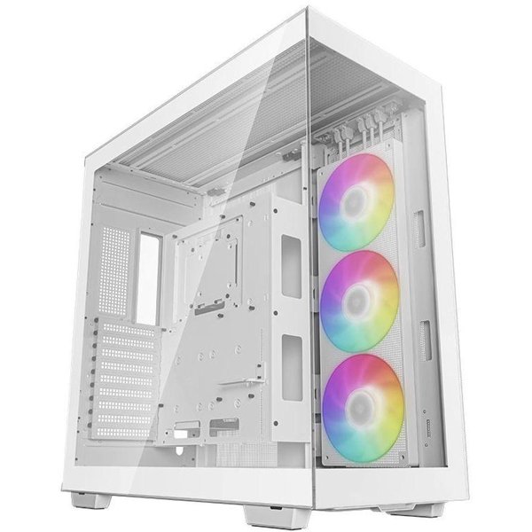 Deepcool CH780 WH белый без БП ATX 2x120mm 1x140mm 2xUSB3.0 audio bott PSU