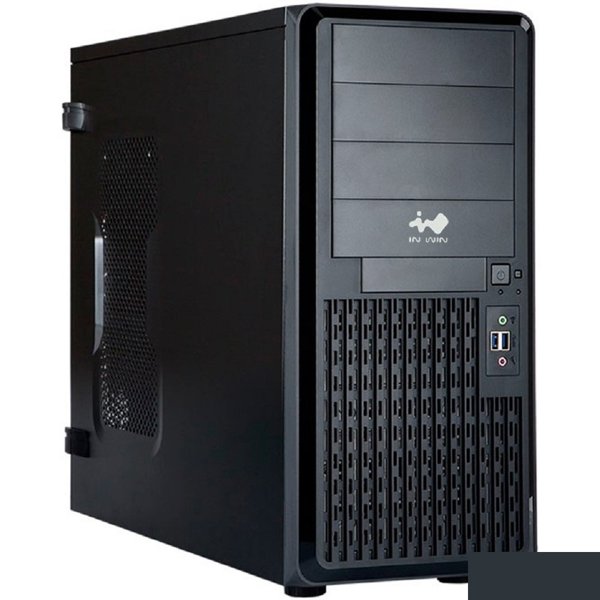 BigTower InWin PE689BL USB3.0*2+A(HD)+fron fan 120mm*1+rear fan 120mm*1+ 2*2SATA+1*1SATA+Intrusion Switch/ holes for SL20” RACKMOUNT  w/o PSU [6141921]