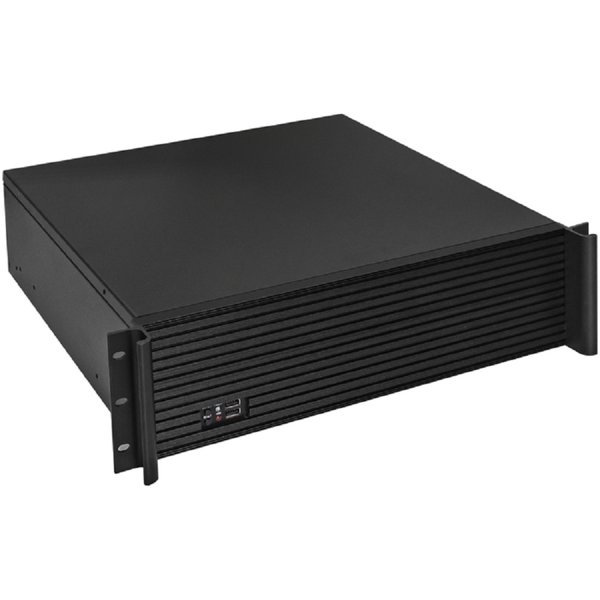 Exegate EX300023RUS Серверный корпус ExeGate Pro 3U450-08 <RM 19", высота 3U, глубина 450, БП 1200PAS, USB>
