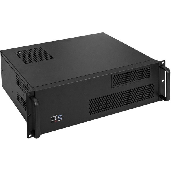 Exegate EX293669RUS Серверный корпус ExeGate Pro 3U330-02 <RM 19", высота 3U, глубина 330, БП 800PPH-SE 80 PLUS® Bronze, USB>