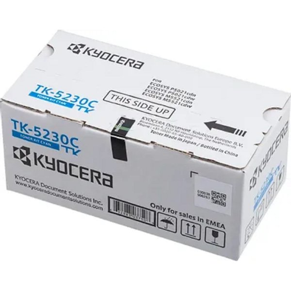 Kyocera-Mita TK-5230C Тонер-картридж, Cyan {P5021cdn/cdw, M5521cdn/cdw (2200стр)}