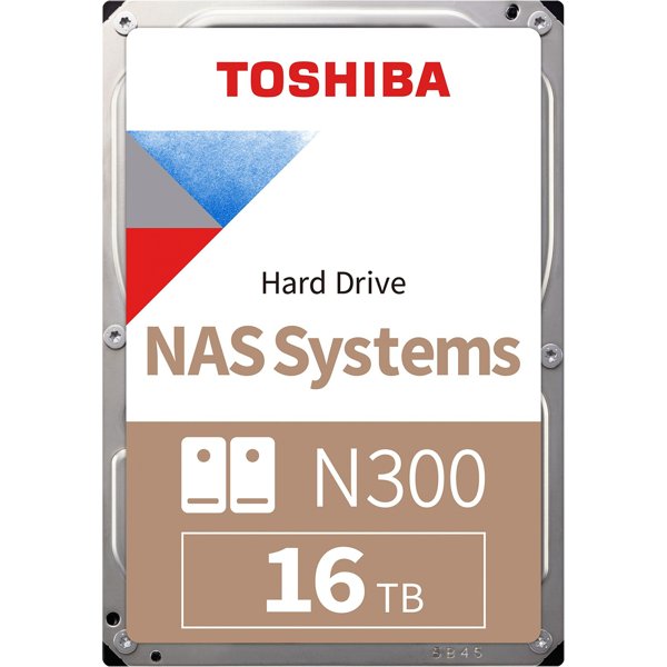 Toshiba N300 NAS 16Tb (HDWG51GXZSTA)