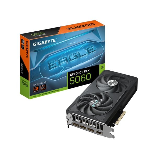 Gigabyte GV-N5060EAGLE OC-8GD PCIE16 RTX5060 8GB