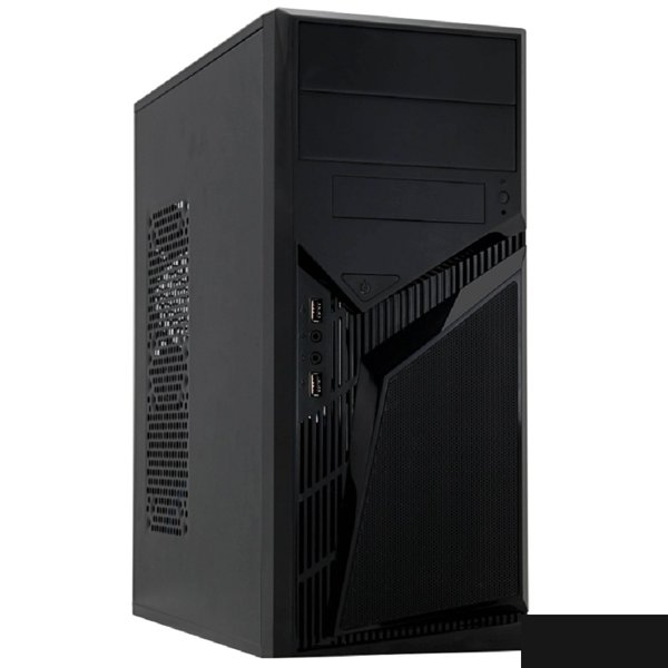 PowerCool S1007BK U3 450W {Тип: Midi-Tower, цвет: черный, форм-фактор: ATX, mATX, блок питания: 450 Вт, вентилятор: 120 мм, размеры: 175 x 407 x 362 мм, дополнительно: USB3.0 x2, наушники, микрофон}