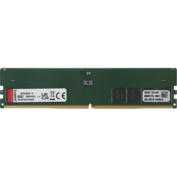 Kingston DDR5 DIMM 32GB 5600MT/s Non-ECC CL46 2Rx8 KVR56U46BD8-32
