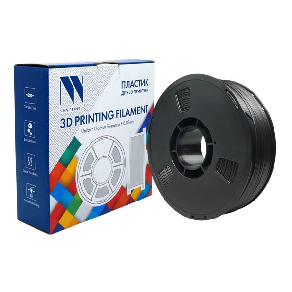 NV Print NV-3D-PETG-CARBON-FIBER-BLACK