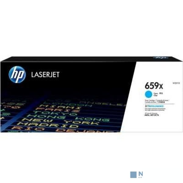 Картридж лазерный HP 659X W2011X голубой (29000стр.) для HP LJ M856/M776