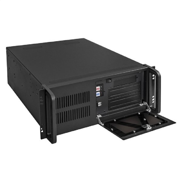 Exegate EX293218RUS Серверный корпус ExeGate Pro 4U450-07/4U4017S <RM 19", высота 4U, глубина 450, БП 700RADS, USB>