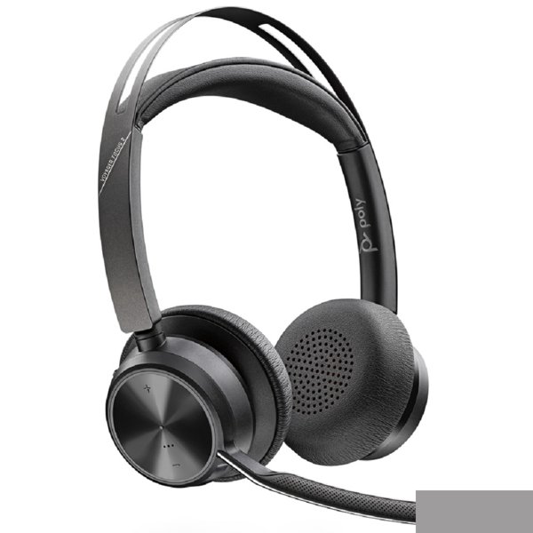 Polycom 76U47AA VOYAGER FOCUS 2 UC,VFOCUS2 C (COMPUTER & MOBILE) USB-C, PREMIUM STEREO BLUETOOTH HEADSET, WITHOUT CHARGE STAND, WORLDWIDE