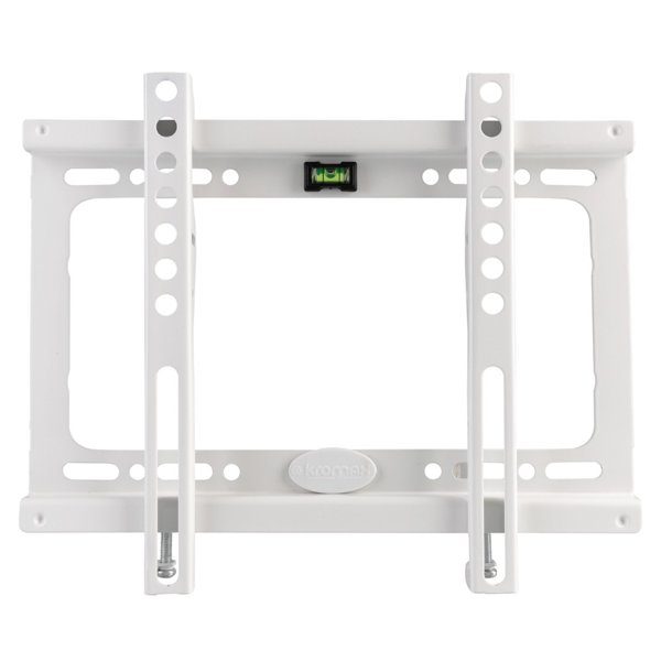 Kromax IDEAL-5 new white, Кр. стал. наст. для TV 15"-47", max 35 кг, 0 ст св., от ст. 20 мм, max VESA 200x200 мм.