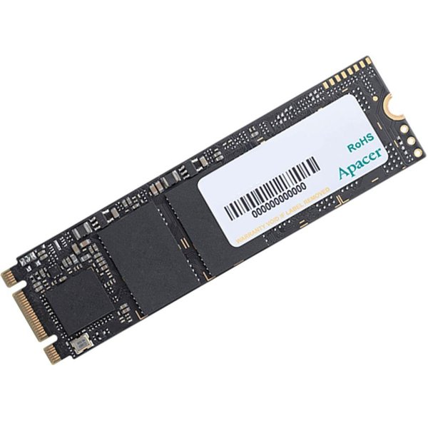M.2 2280 1TB Apacer AS2280P4 Client SSD AP1TBAS2280P4-1 PCIe Gen3x4 with NVMe, 3000/2000, IOPS 215/390K, MTBF 1.5M, 3D TLC, 800TBW, 0,73DWPD, RTL (918253)