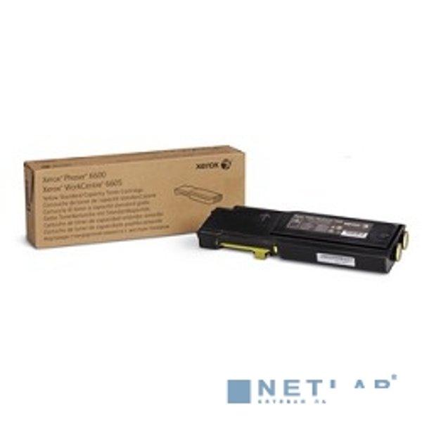 XEROX 106R02251 Тонер-картридж XEROX Phaser 6600/WC 6605 Желтый (2 000 стр.)