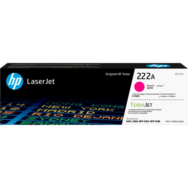 HP Тонер-картридж 222A Magenta W2223A