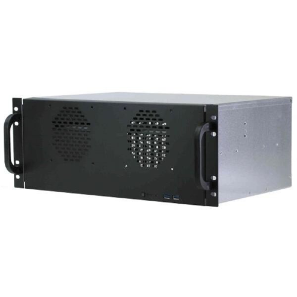 Procase 4U300-08 Корпус 4U server case,8HDD,черный,без блока питания PS/2 ATX,глубина 300мм, MB ATX 12"x9.6"