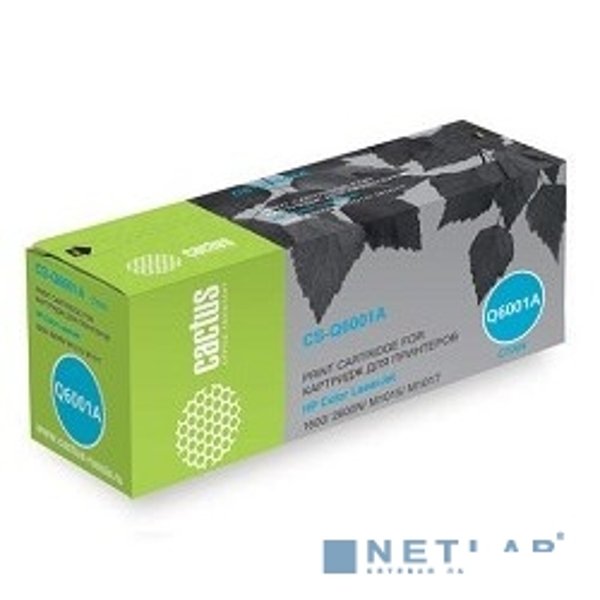 CACTUS Q6000A Картридж (CS-Q6000A) для Color LaserJet 1600/2600N/M1015/M1017, чёрный,