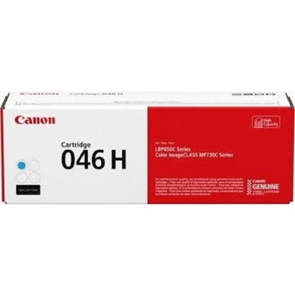 Canon Cartridge 046HC 1253C002 Тонер-картридж голубой для Canon i-SENSYS MF735Cx, 734Cdw, 732Cdw (5000 стр.) (GR)