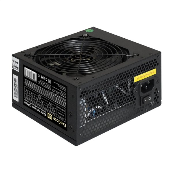 Exegate EX259603RUS Блок питания 650W Exegate XP650, ATX, black, 12cm fan, 24p+4p, 6/8p PCI-E, 4*SATA, 2*IDE3, FDD