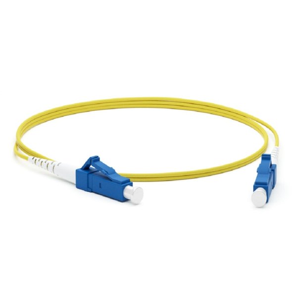 Hyperline FC-S2-9-LC/­UR-LC/­UR-H-2M-LSZH-YL Патч-корд волоконно-оптический (шнур) SM 9/­125 (OS2), LC/­UPC-LC/­UPC, simplex, LSZH, 2 м