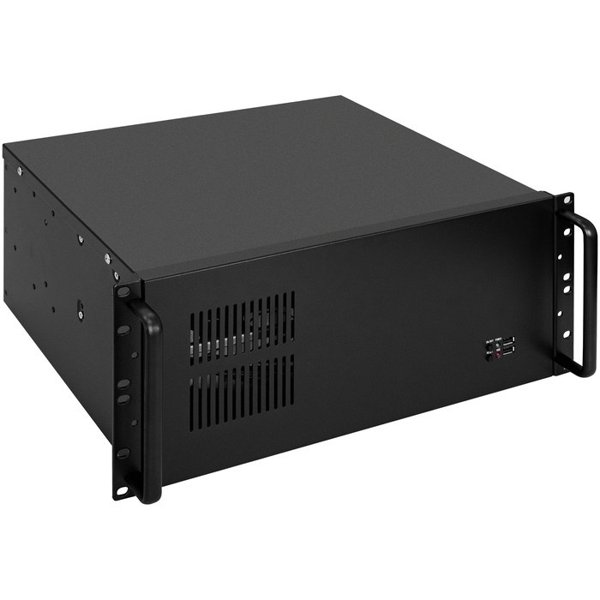 Exegate EX293678RUS Серверный корпус ExeGate Pro 4U300-08 <RM 19", высота 4U, глубина 300, БП 1100PPH-SE 80 PLUS® Bronze, USB>