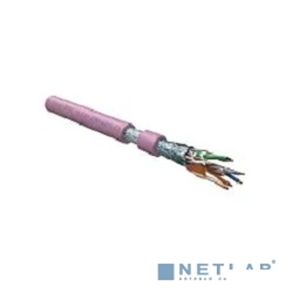 Кабель Hyperline FUTP4-C5E-S24-IN-LSLTX-PK-305 (305м) Кабель витая пара, экранированный F/UTP, общий экран фольга, категория 5e, 4 пары 24 AWG, 4х2х0,51 мм, однопроволочныежилы, нг(А)-LSLTx, внутренни