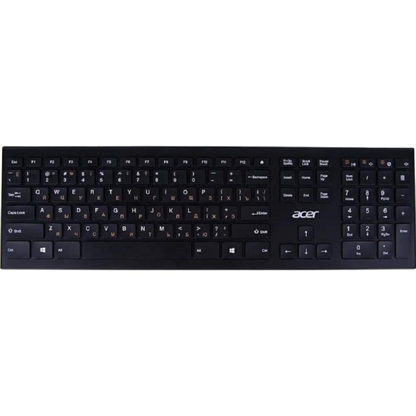 Acer OKR010 [ZL.KBDEE.003] Wireless keyboard USB slim Multimedia black